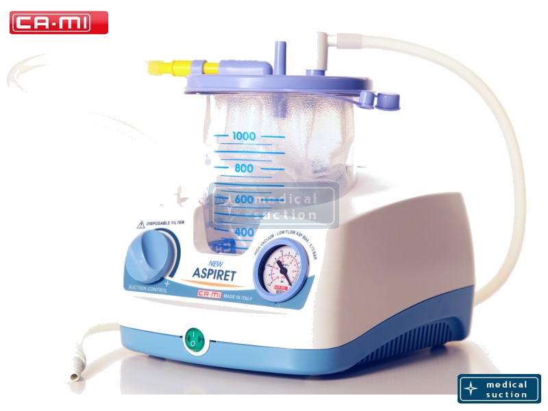 Suction Unit Aspiret with FLOVAC® Disposable Liners