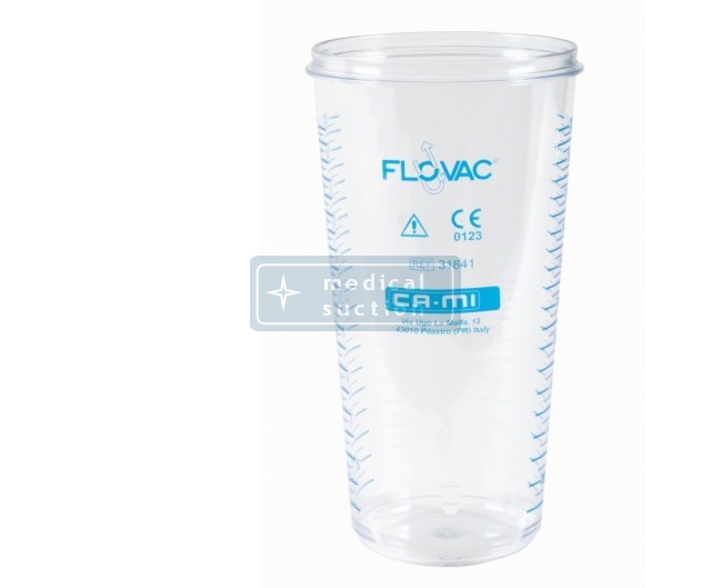 FLOVAC® Collection Jar for Disposable Liners System (2L)